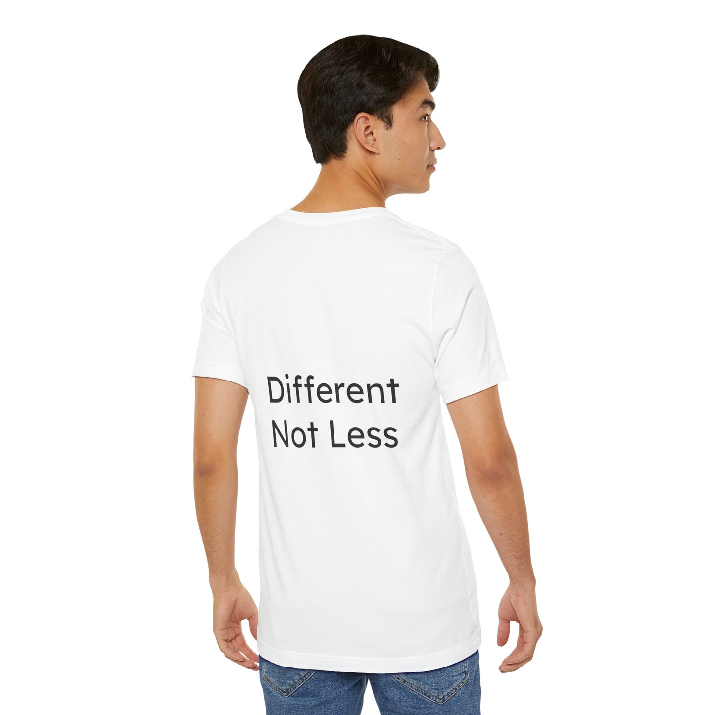 Unisex T-Shirt: 'Wired to Shine' - Different, Not Less