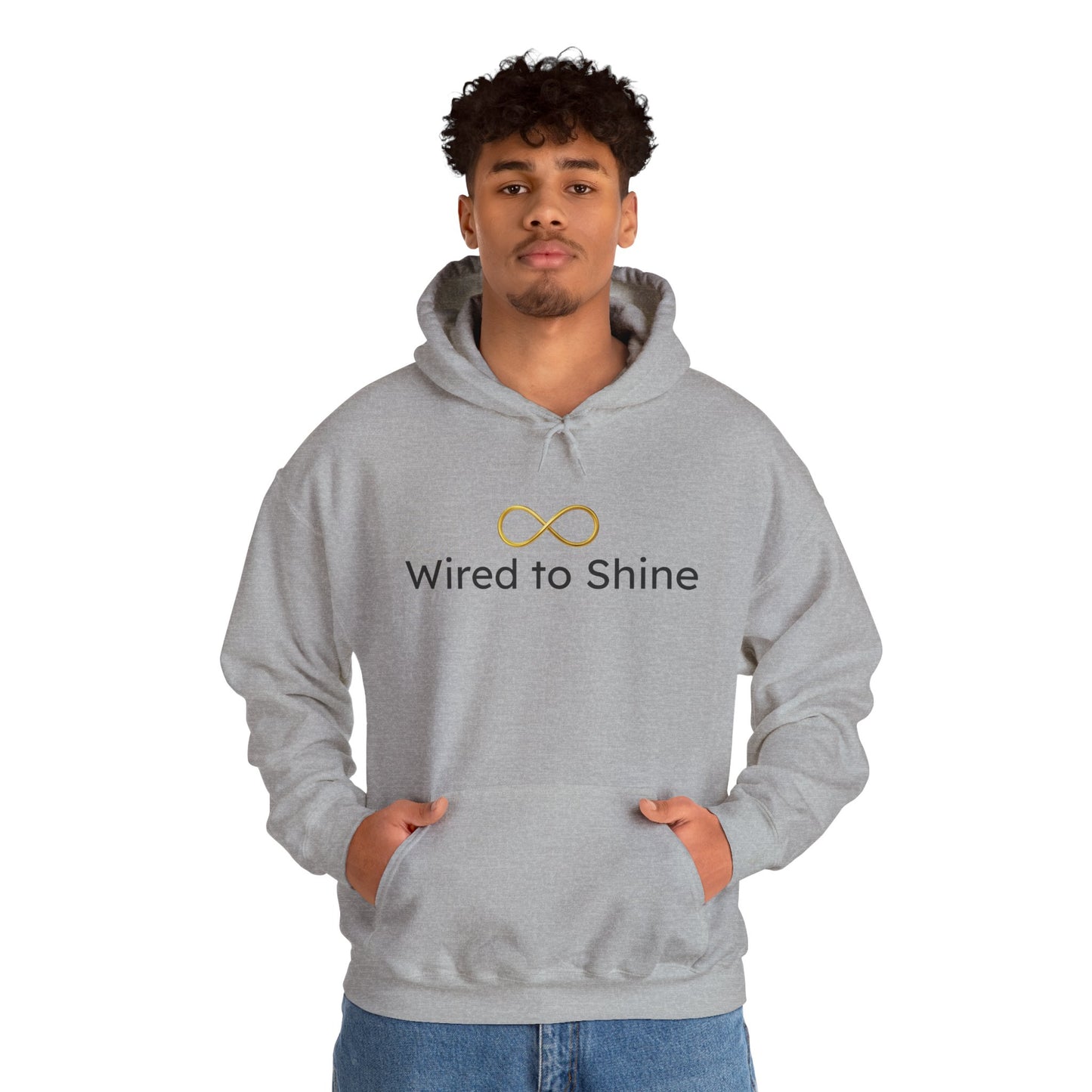 Wired Differently Built Brilliantly Wired to Shine Unisex Hoodie