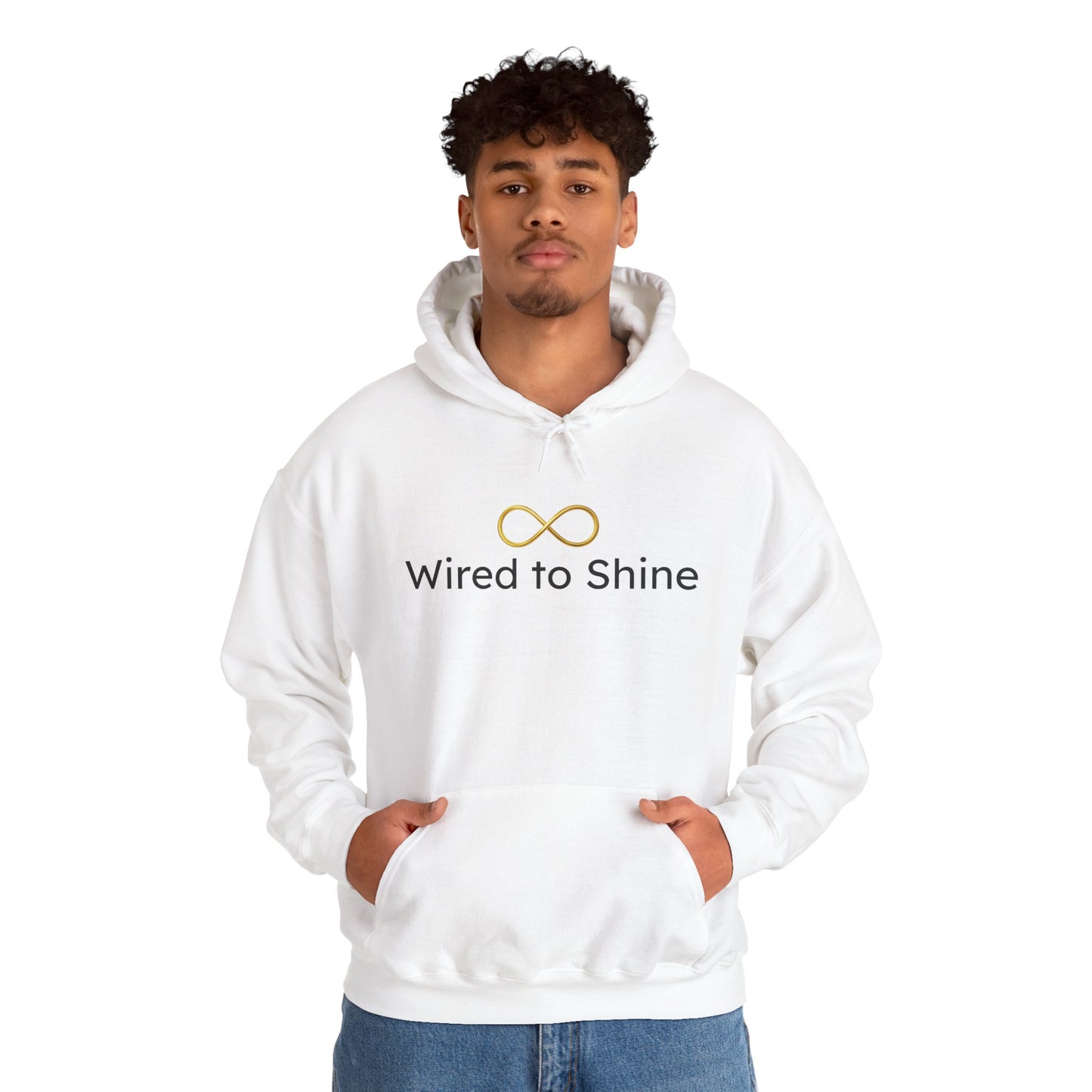 Educate. Accept. Empower-Wired to Shine Unisex Hoodie