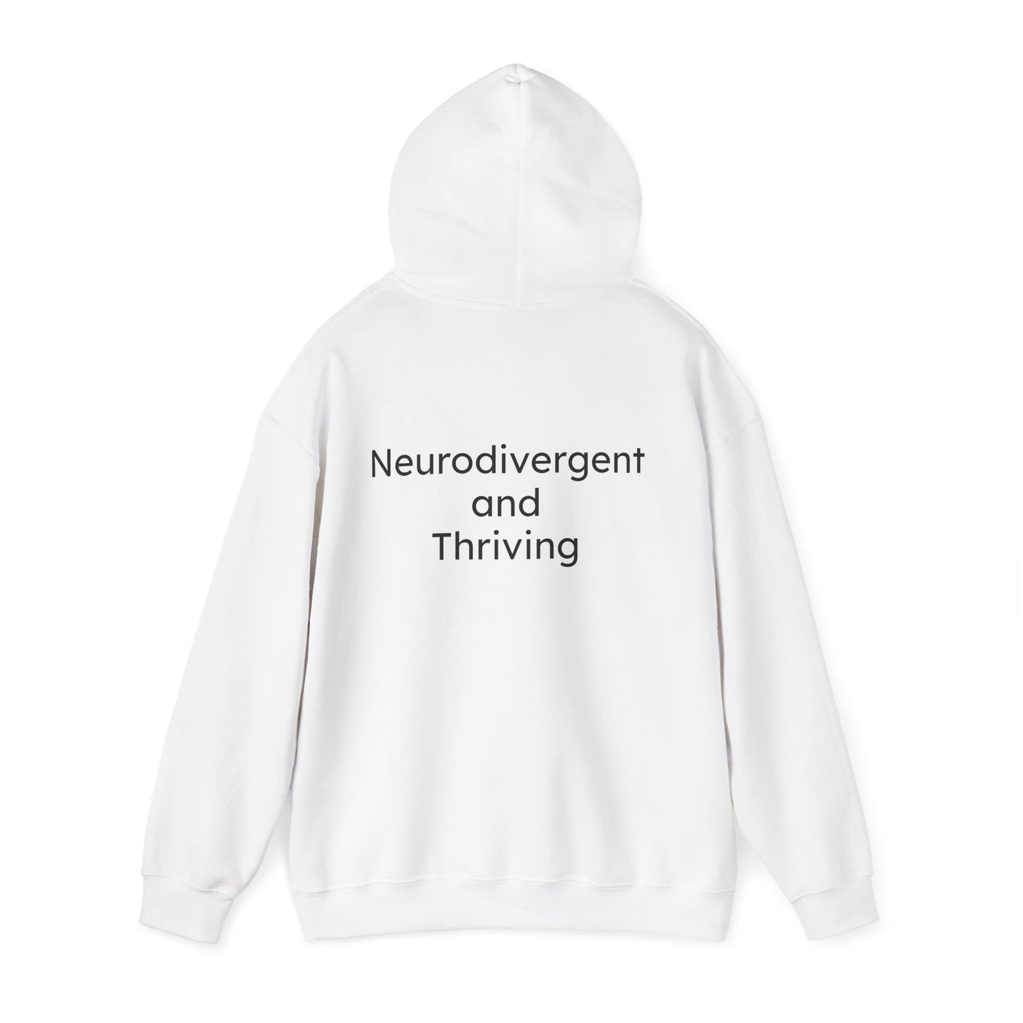 Neurodivergent and Thriving Wired to Shine Unisex Hoodie
