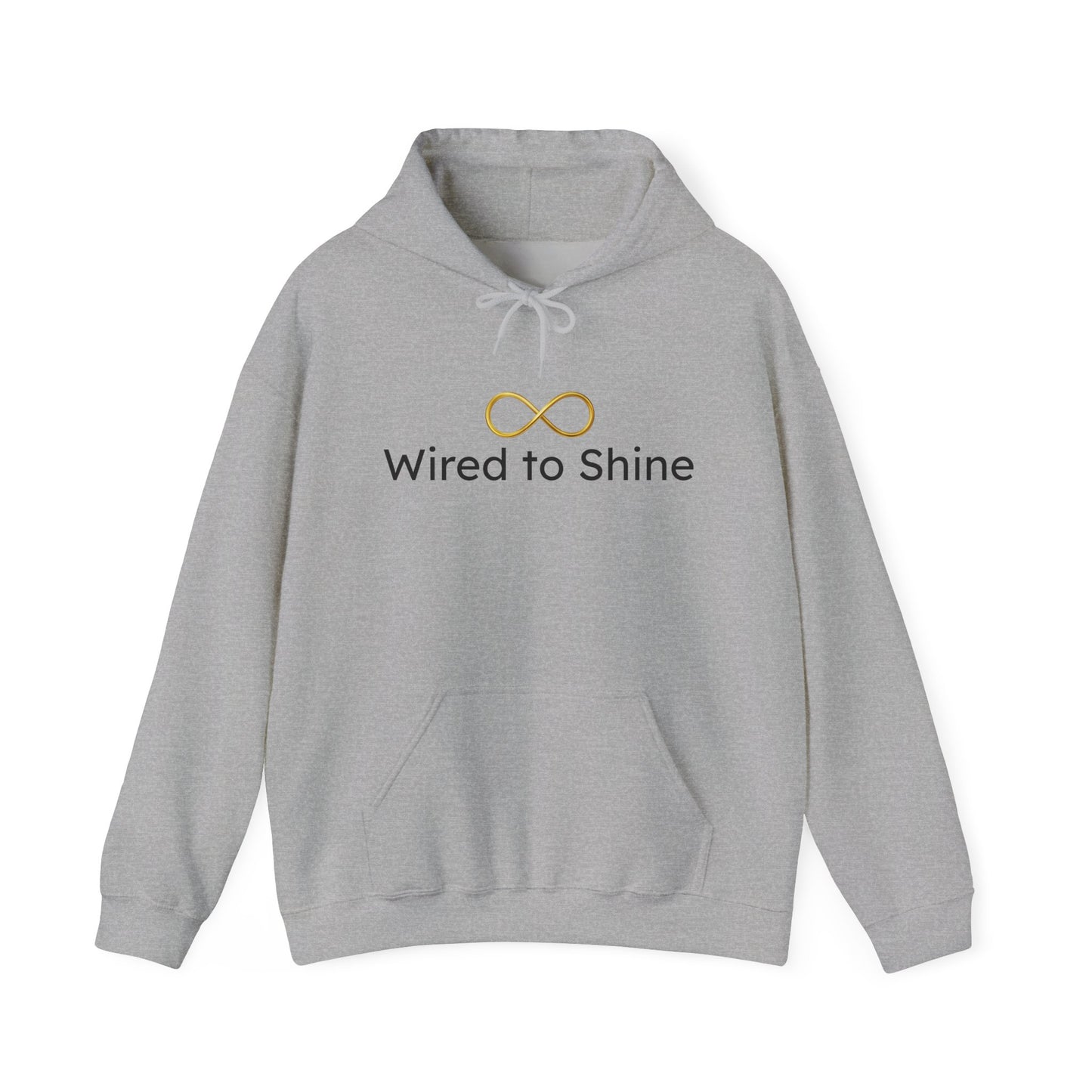 I see the World Differently-Thats my Superpower Wired to Shine Unisex Hoodie