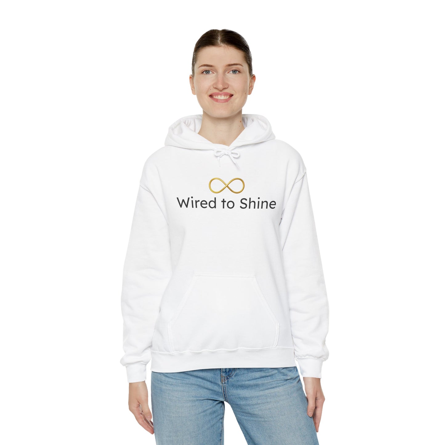 Educate. Accept. Empower-Wired to Shine Unisex Hoodie