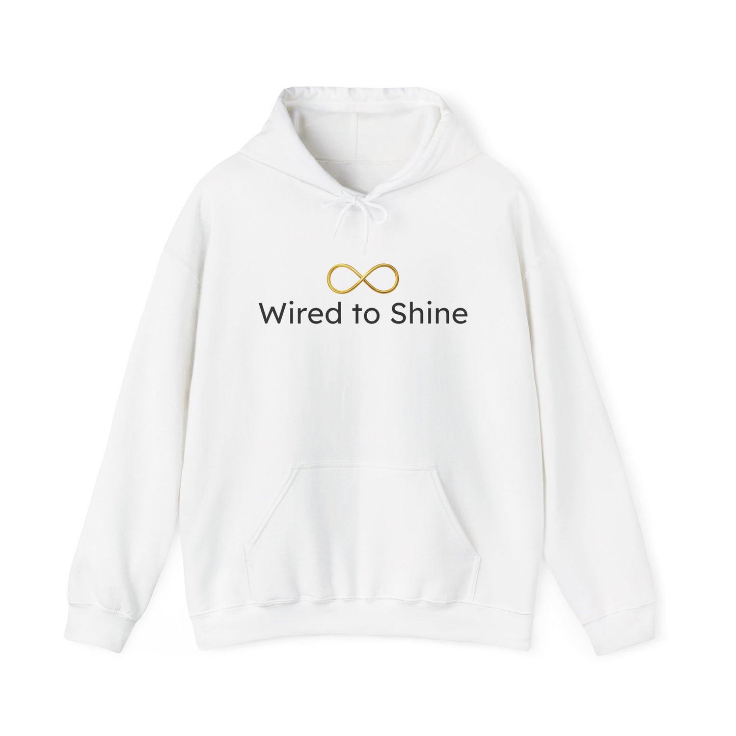 Wired Differently Built Brilliantly Wired to Shine Unisex Hoodie