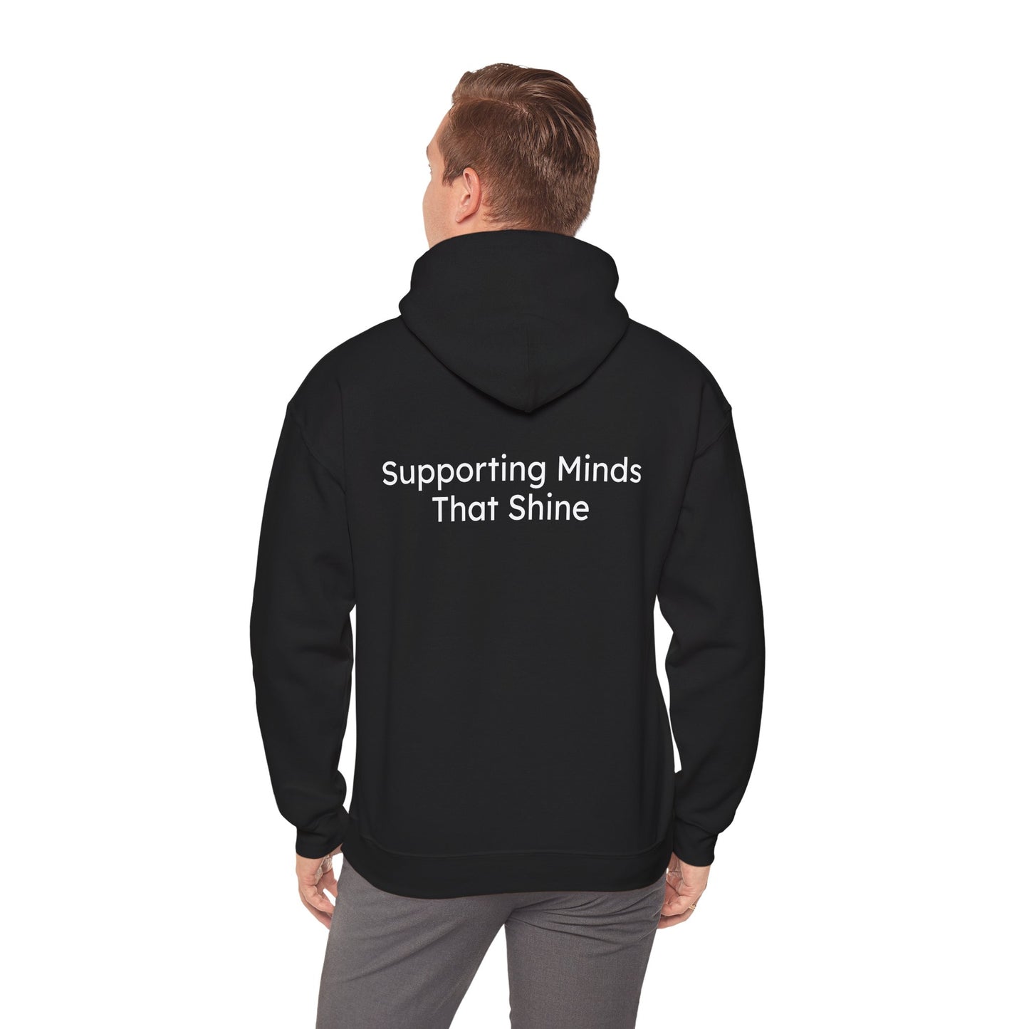 Supporting Minds That Shine-Wired to Shine Unisex Hoodie