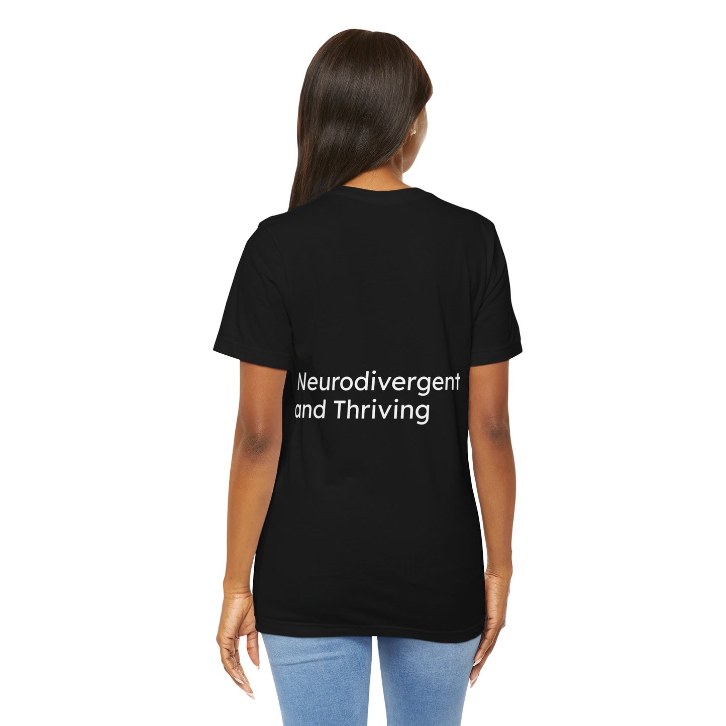 Unisex T-Shirt: 'Wired to Shine' - Neurodivergent and Thriving