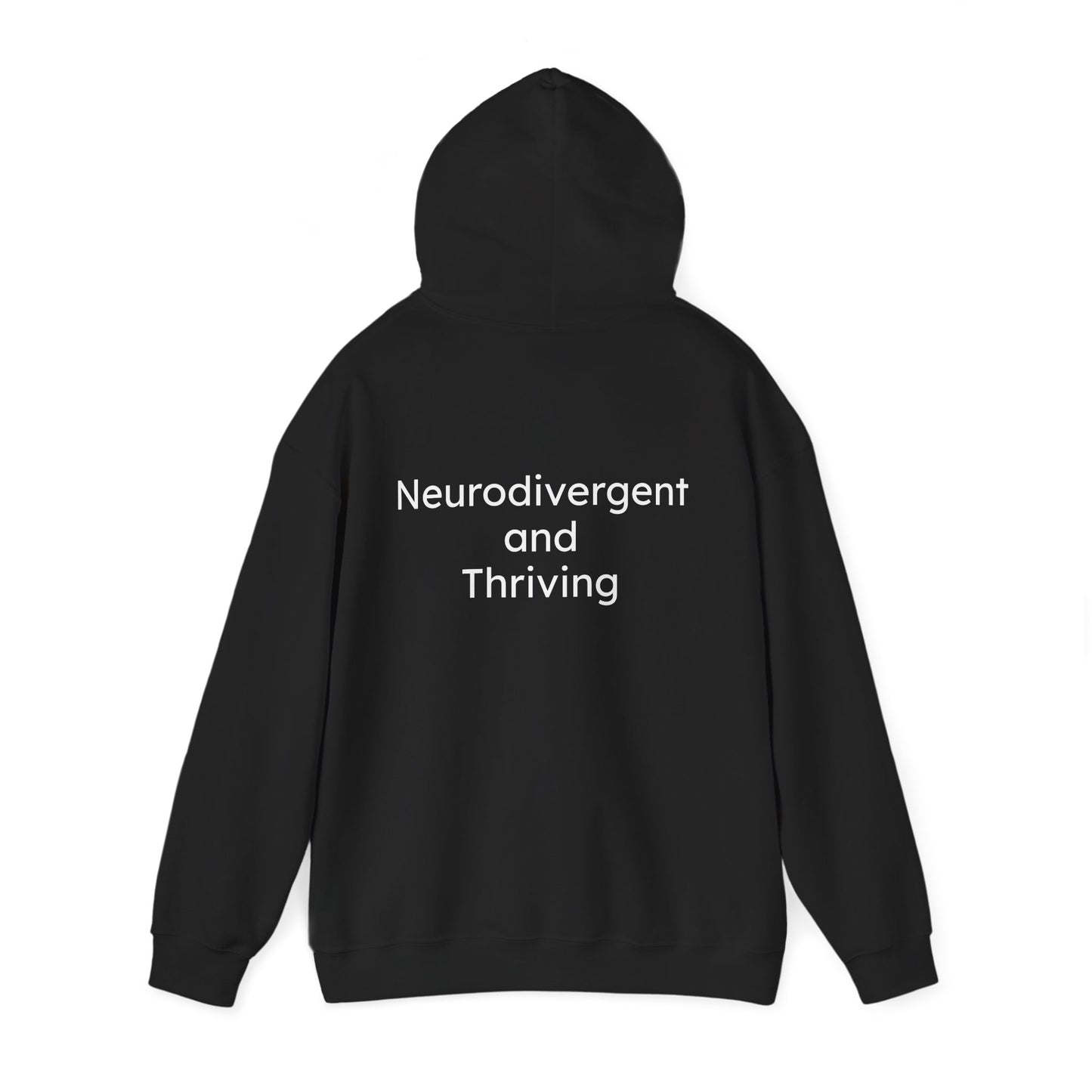 Neurodivergent and Thriving Wired to Shine Unisex Hoodie